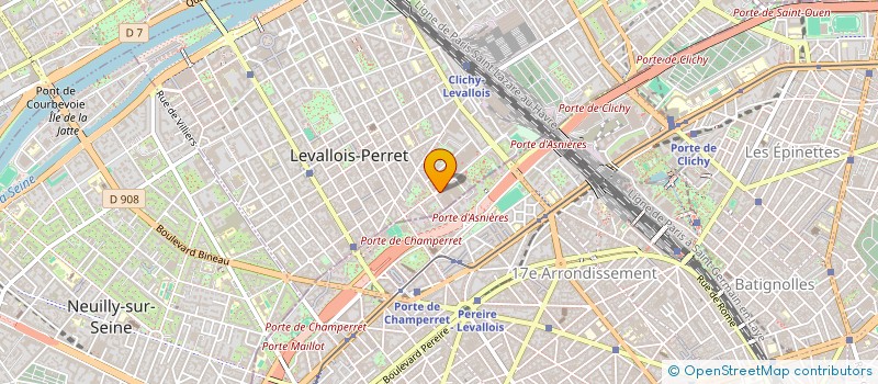 localisation de l'entreprise MONSIEUR MOHAMED CHARIF à LEVALLOIS-PERRET