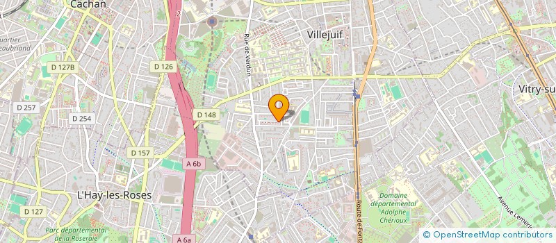 localisation de l'entreprise MONSIEUR MOHAMED CHARRA à VILLEJUIF