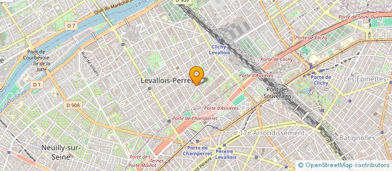 localisation de l'entreprise MONSIEUR MOHAMED CHARSSLLAN à LEVALLOIS-PERRET