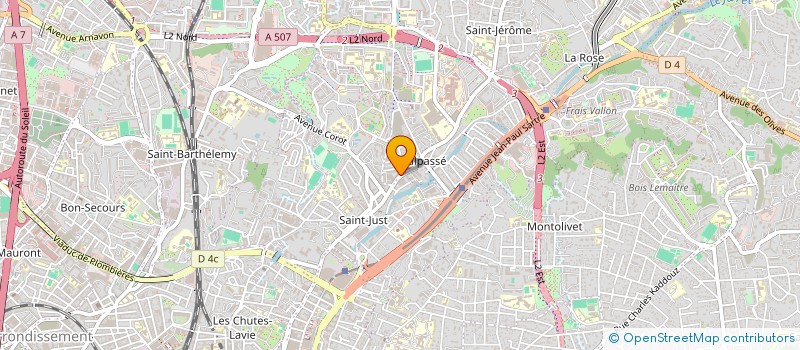 localisation de l'entreprise MONSIEUR MOHAMED CHAZOULI  MARSEILLE