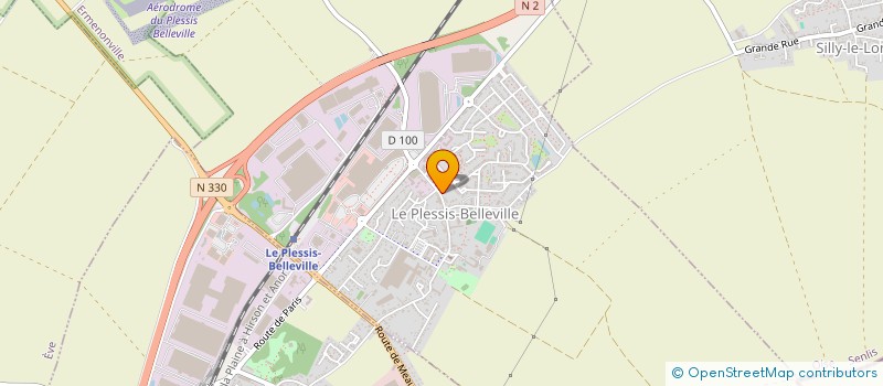 localisation de l'entreprise MONSIEUR MOHAMED CHBIKI  LE PLESSIS-BELLEVILLE