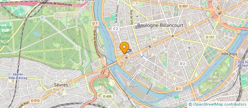 localisation de l'entreprise MONSIEUR MOHAMED CHEBAB  BOULOGNE-BILLANCOURT