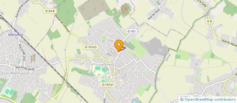 localisation de l'entreprise MONSIEUR MOHAMED CHEBBA  LEFOREST