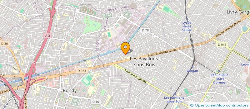 localisation de l'entreprise MONSIEUR MOHAMED CHEBLI  GAGNY