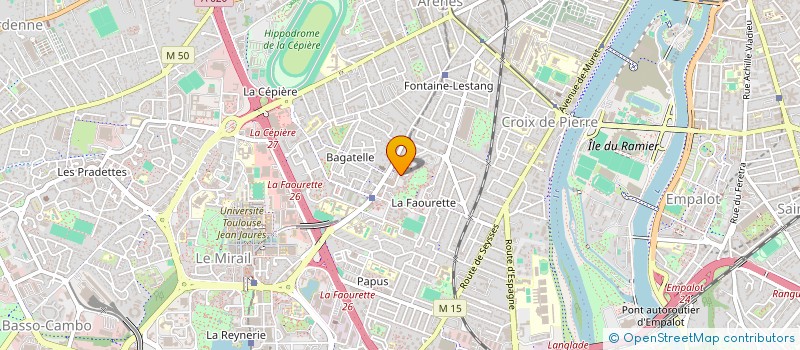 localisation de l'entreprise MONSIEUR MOHAMED CHEDED à TOULOUSE