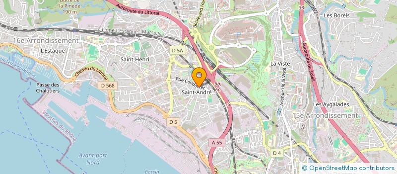 localisation de l'entreprise MONSIEUR MOHAMED CHEDLI BOUSLAMA à MARSEILLE