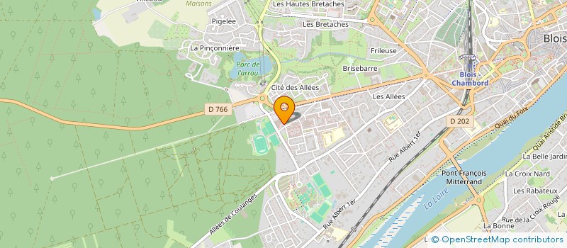 localisation de l'entreprise MONSIEUR MOHAMED CHEHAB à BLOIS