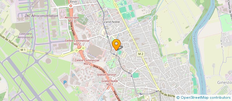 localisation de l'entreprise MONSIEUR MOHAMED CHEIKH  BLAGNAC