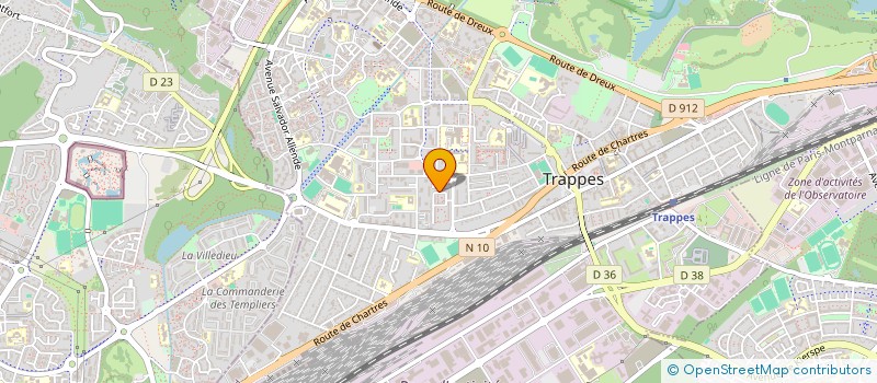 localisation de l'entreprise MONSIEUR MOHAMED CHEKHAB  TRAPPES