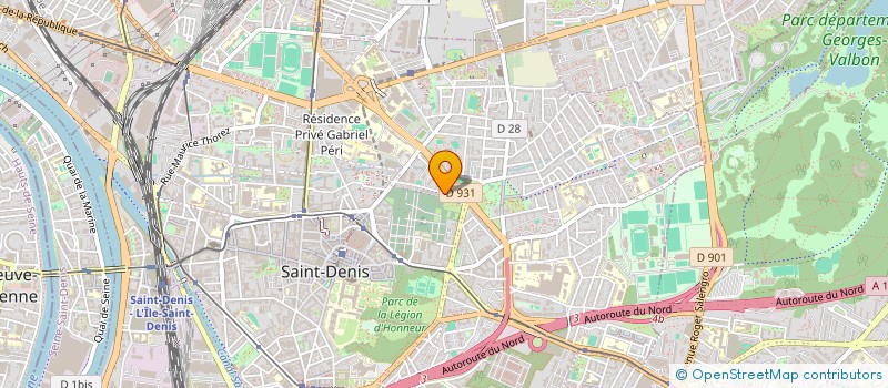 localisation de l'entreprise MONSIEUR MOHAMED CHEKIR à SAINT-DENIS