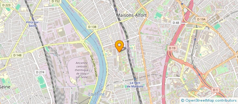 localisation de l'entreprise MONSIEUR MOHAMED CHELGHAM  ALFORTVILLE