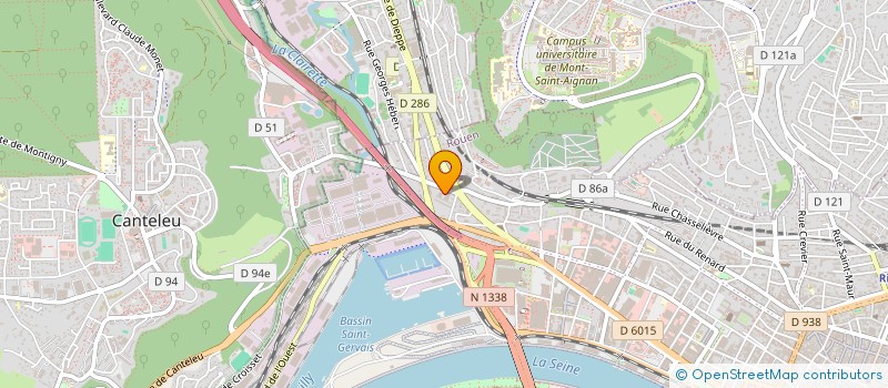 localisation de l'entreprise MONSIEUR MOHAMED CHELLY à ROUEN