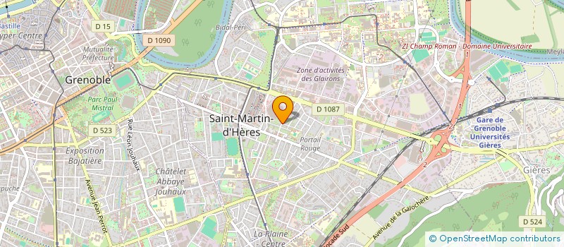 localisation de l'entreprise MONSIEUR MOHAMED CHEMAMI  SAINT-MARTIN-D'HERES