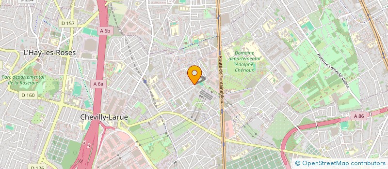 localisation de l'entreprise MONSIEUR MOHAMED CHENA  CHEVILLY-LARUE