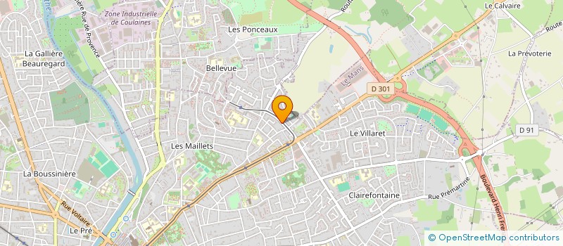 localisation de l'entreprise MONSIEUR MOHAMED CHENIOUR  LE MANS