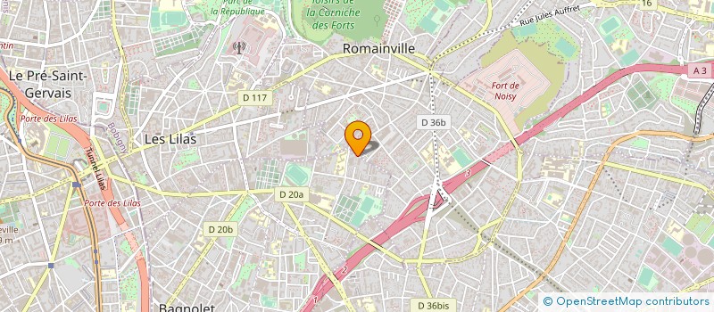 localisation de l'entreprise MONSIEUR MOHAMED CHENNANI à BAGNOLET