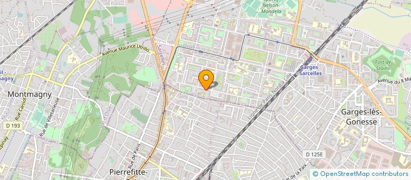 localisation de l'entreprise MONSIEUR MOHAMED CHERIF à SARCELLES