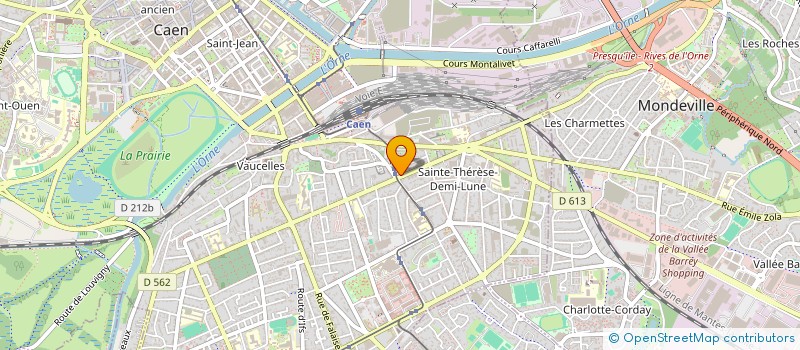 localisation de l'entreprise MONSIEUR MOHAMED CHERIF à CAEN