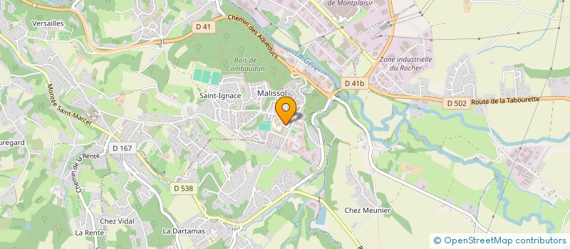 localisation de l'entreprise MONSIEUR MOHAMED CHERIF MERZOUG  VIENNE