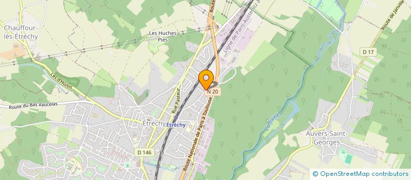 localisation de l'entreprise MONSIEUR MOHAMED CHERIFI  ETRECHY