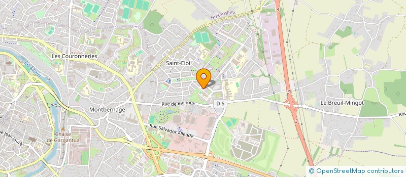 localisation de l'entreprise MONSIEUR MOHAMED CHERIFI  POITIERS