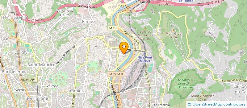 localisation de l'entreprise MONSIEUR MOHAMED CHERNI à NICE