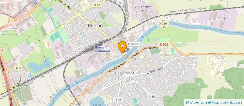 localisation de l'entreprise MONSIEUR MOHAMED CHETOUI  PERSAN