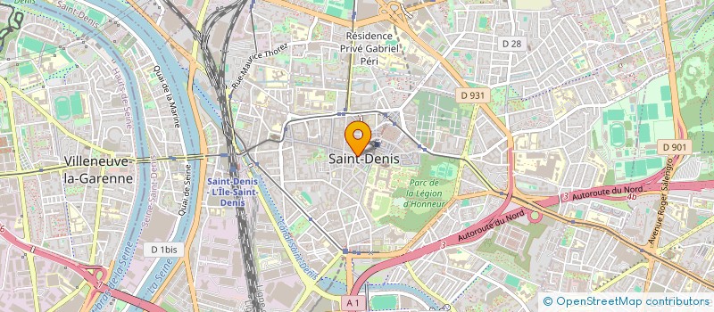 localisation de l'entreprise MONSIEUR MOHAMED CHETOUI à SAINT-DENIS