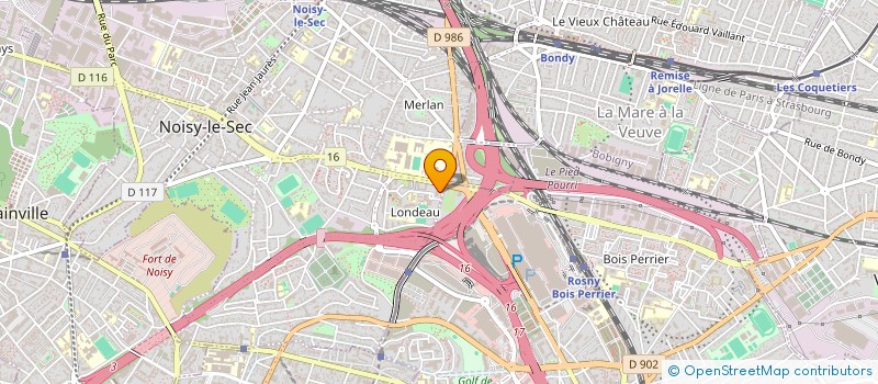 localisation de l'entreprise MONSIEUR MOHAMED CHIBANI à NOISY-LE-SEC