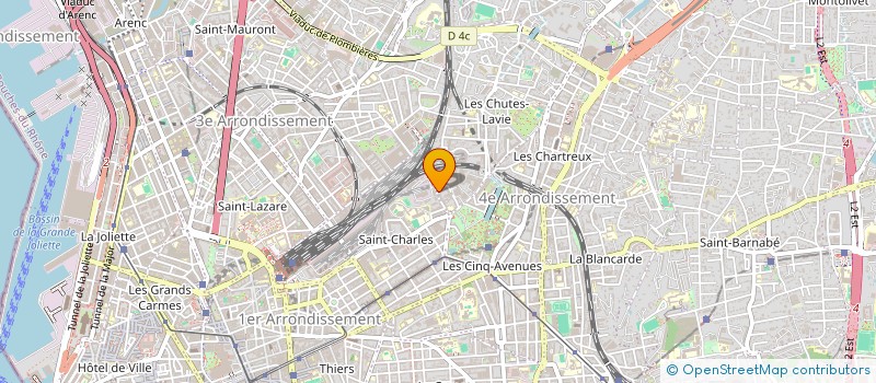 localisation de l'entreprise MONSIEUR MOHAMED CHIBANI  MARSEILLE