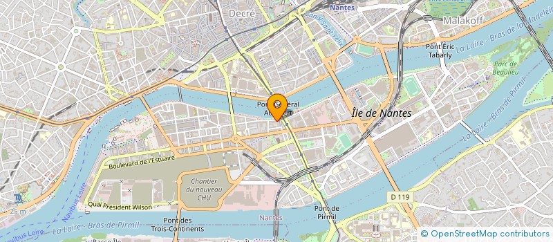 localisation de l'entreprise MONSIEUR MOHAMED CHIBOU à NANTES