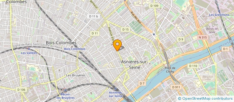 localisation de l'entreprise MONSIEUR MOHAMED CHIGUER à ASNIERES-SUR-SEINE
