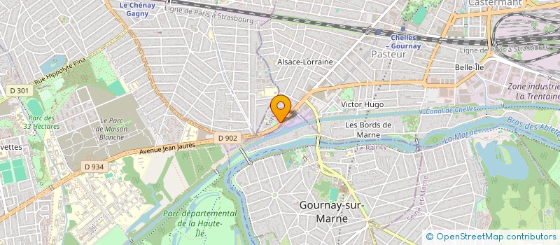 localisation de l'entreprise MONSIEUR MOHAMED CHIHI  CHELLES