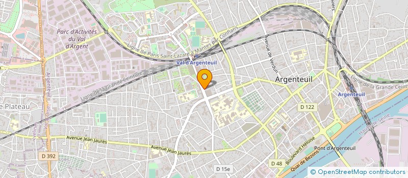 localisation de l'entreprise MONSIEUR MOHAMED CHIKHAOUI  ARGENTEUIL