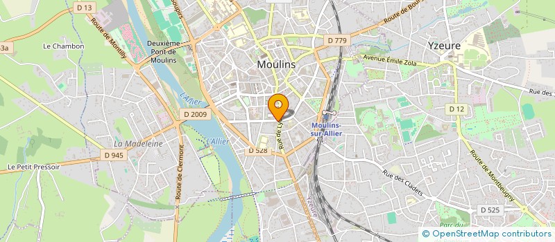 localisation de l'entreprise MONSIEUR MOHAMED CHILAH à MOULINS