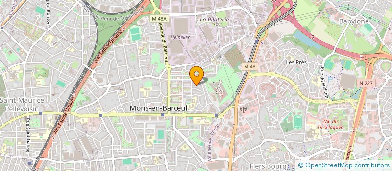 localisation de l'entreprise MONSIEUR MOHAMED CHMAATI  MONS-EN-BARUL