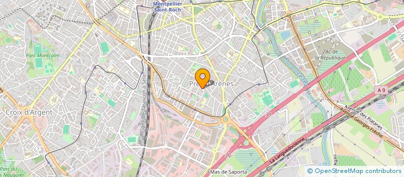 localisation de l'entreprise MONSIEUR MOHAMED CHNIT à MONTPELLIER