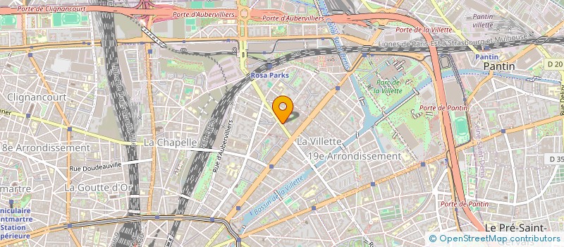 localisation de l'entreprise MONSIEUR MOHAMED CHORFA  PARIS