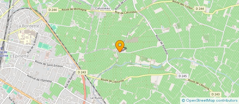 localisation de l'entreprise MONSIEUR MOHAMED CHOUAIB  SAINT-EMILION