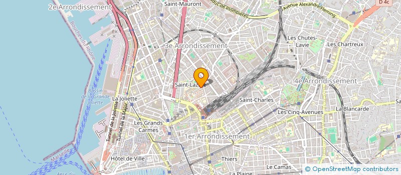 localisation de l'entreprise MONSIEUR MOHAMED CHOUAT à MARSEILLE