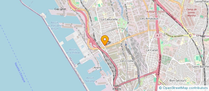 localisation de l'entreprise MONSIEUR MOHAMED CHOUIRI à MARSEILLE