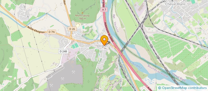 localisation de l'entreprise MONSIEUR MOHAMED CHOUKRI  ORGON