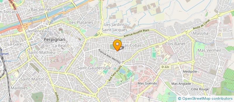 localisation de l'entreprise MONSIEUR MOHAMED CHOUKRI-AZZABIA  PERPIGNAN