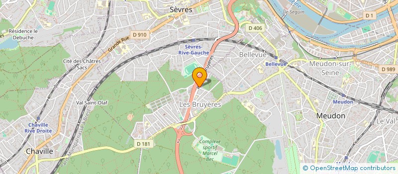 localisation de l'entreprise MONSIEUR MOHAMED CHRIFI à SEVRES
