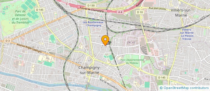 localisation de l'entreprise MONSIEUR MOHAMED CHTAYNA à CHAMPIGNY-SUR-MARNE