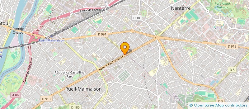 localisation de l'entreprise MONSIEUR MOHAMED CISSE à RUEIL-MALMAISON
