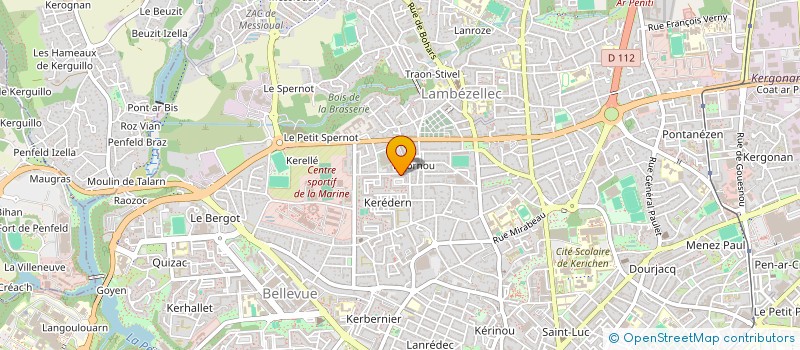 localisation de l'entreprise MONSIEUR MOHAMED CISSE à BREST