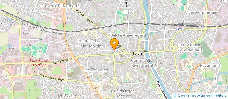localisation de l'entreprise MONSIEUR MOHAMED CISSE à LAVAL