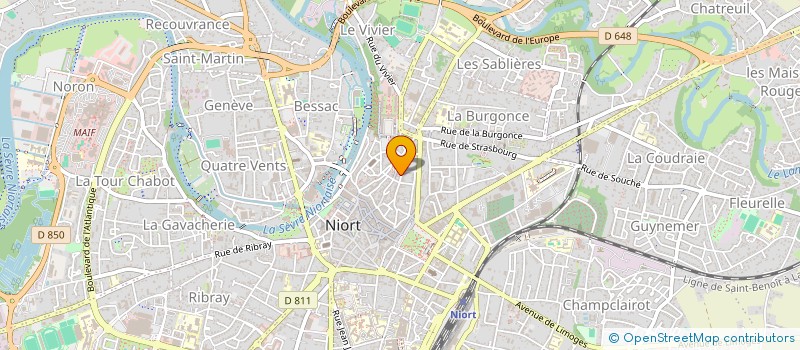 localisation de l'entreprise MONSIEUR MOHAMED CISSE à NIORT