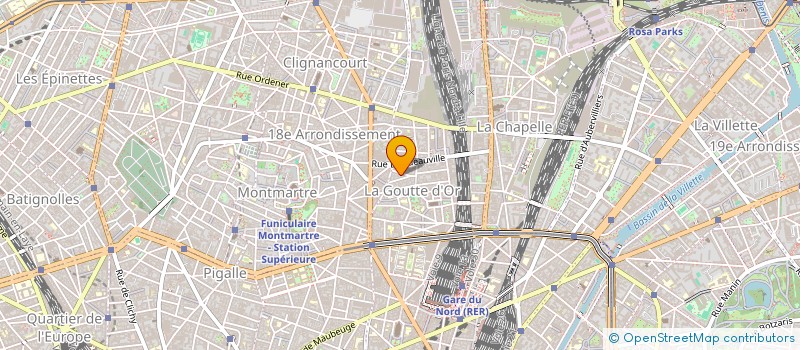 localisation de l'entreprise MONSIEUR MOHAMED CISSE  PARIS